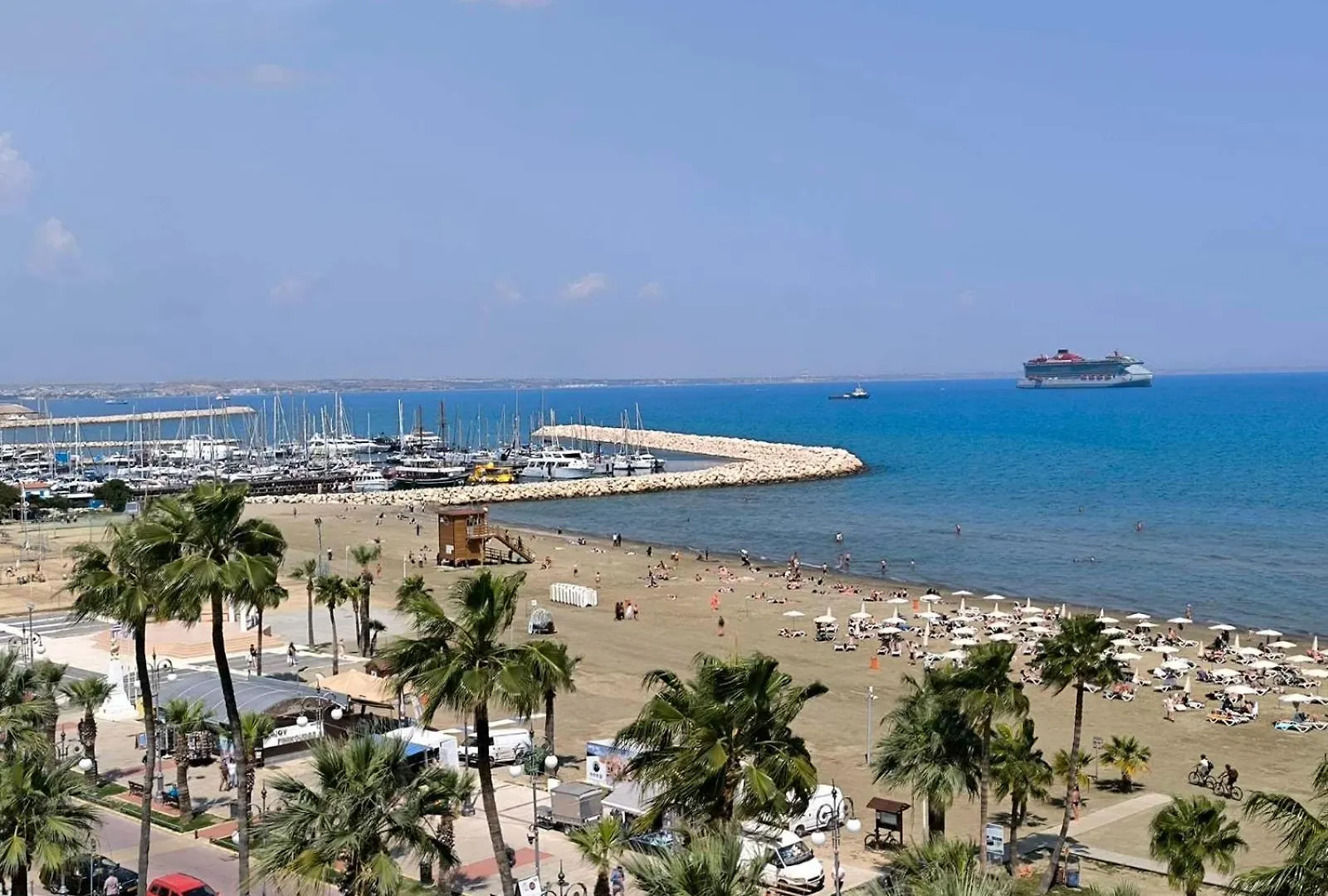 Sunorama Beach Garden - Seaview Larnaca Apartment